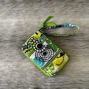 VERA BRADLEY Limes Up 2012 Convertible Wristlet Wallet 2011 Lippie Lipstick Case